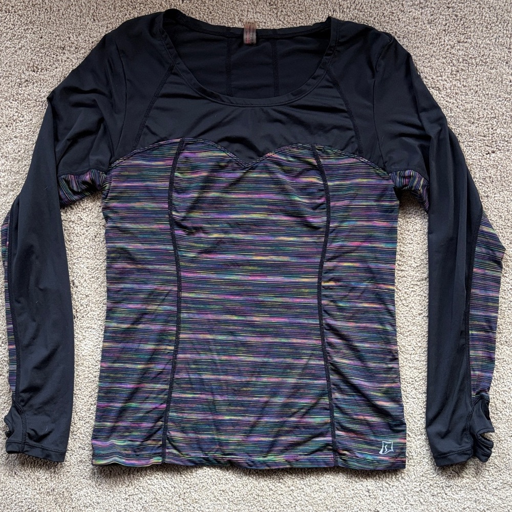 Skirt Sports Corset Inspired Long Sleeve - Small